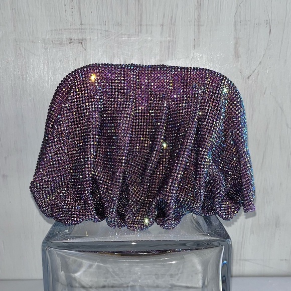 BENEDETTA BRUZZICHES- La Petite Crystal Mesh Clutch - Picture 3 of 13